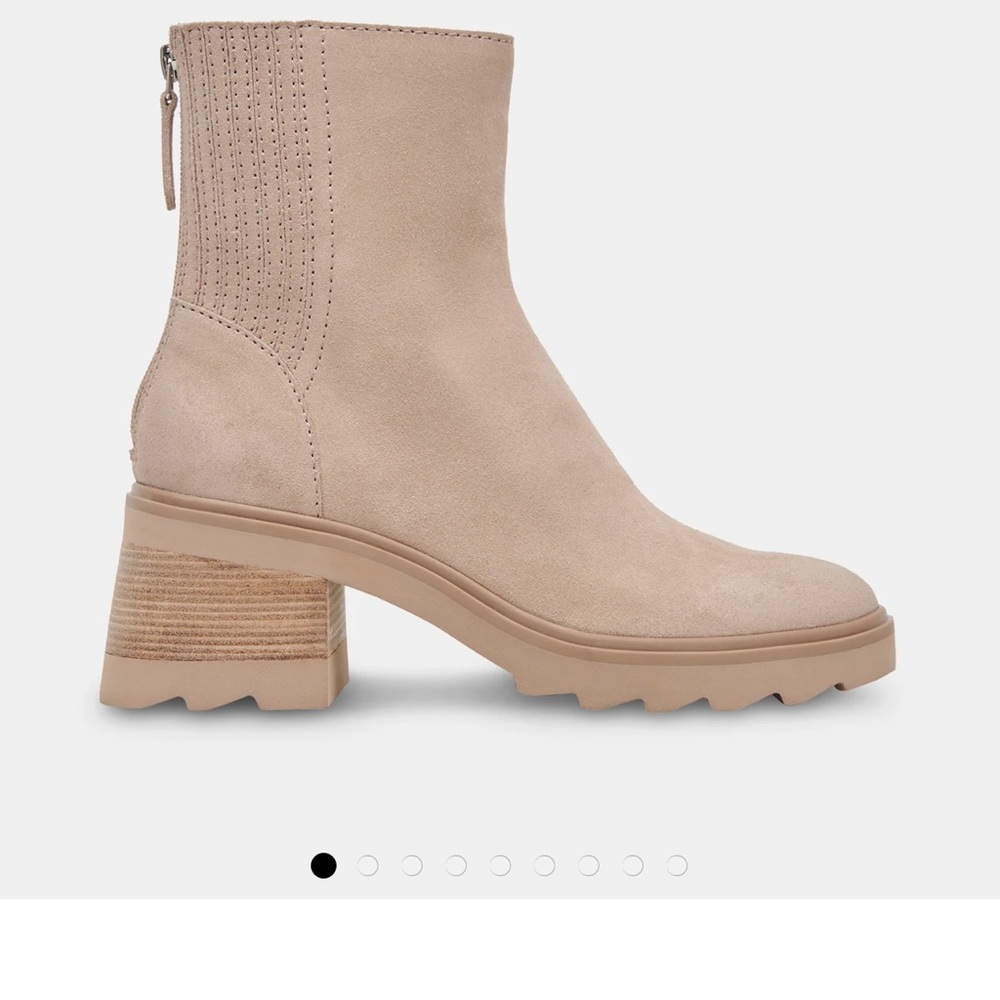 Martey H2O Wide Boots Taupe Suede